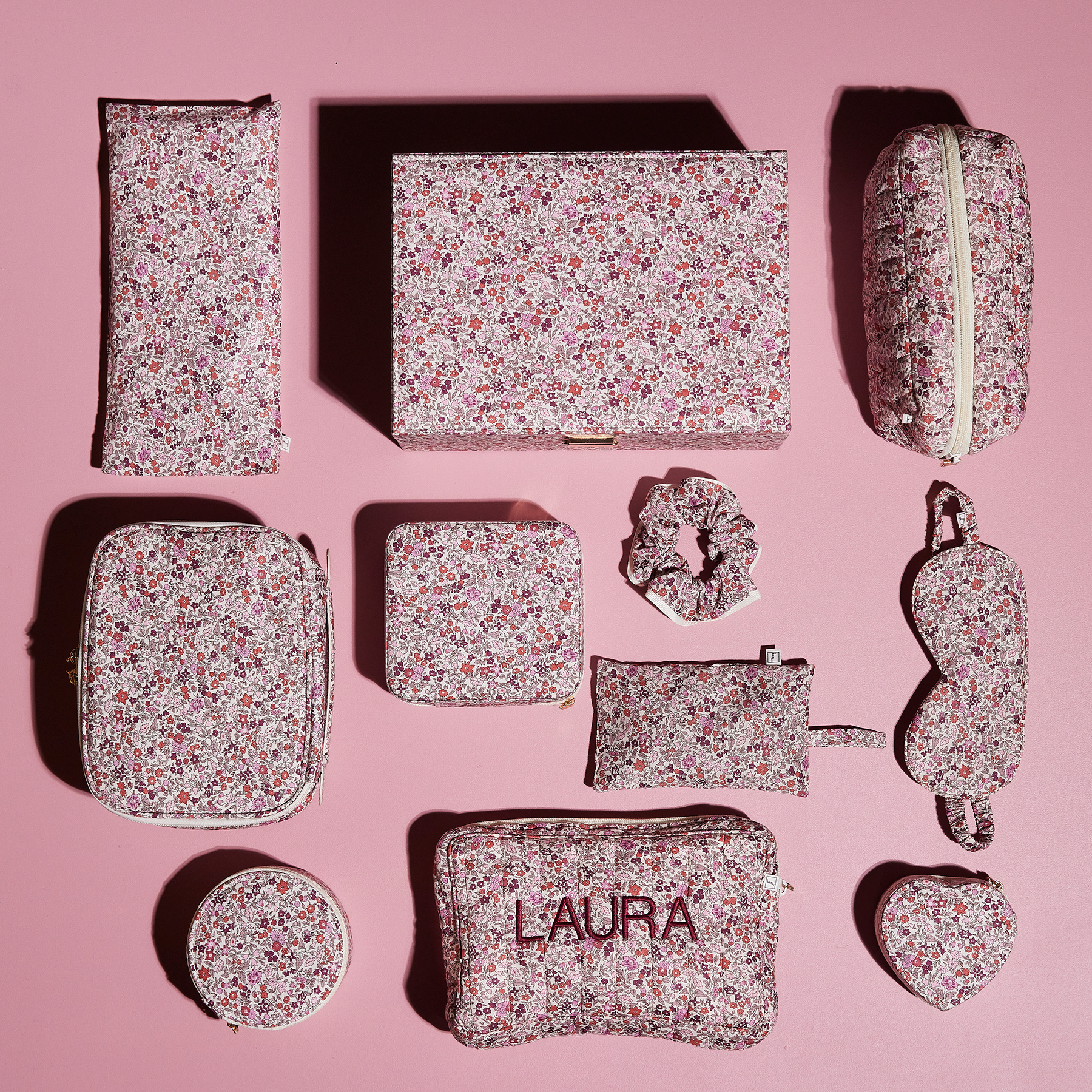 RELAXING EYEPILLOW MADE WITH LIBERTY AVA PINK