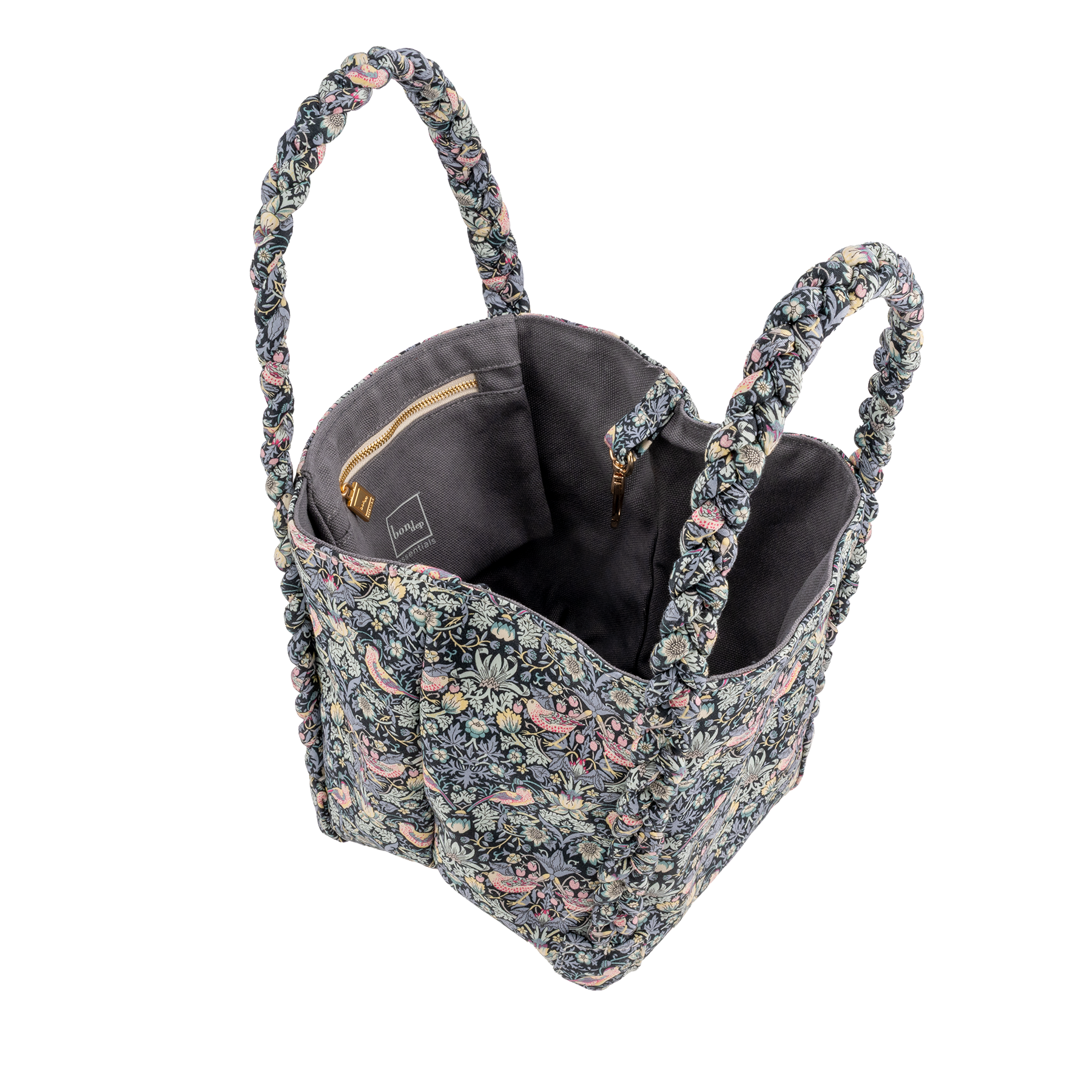 SMALL SHOPPER MW LIBERTY STRAWBERRY THIEF BLACK