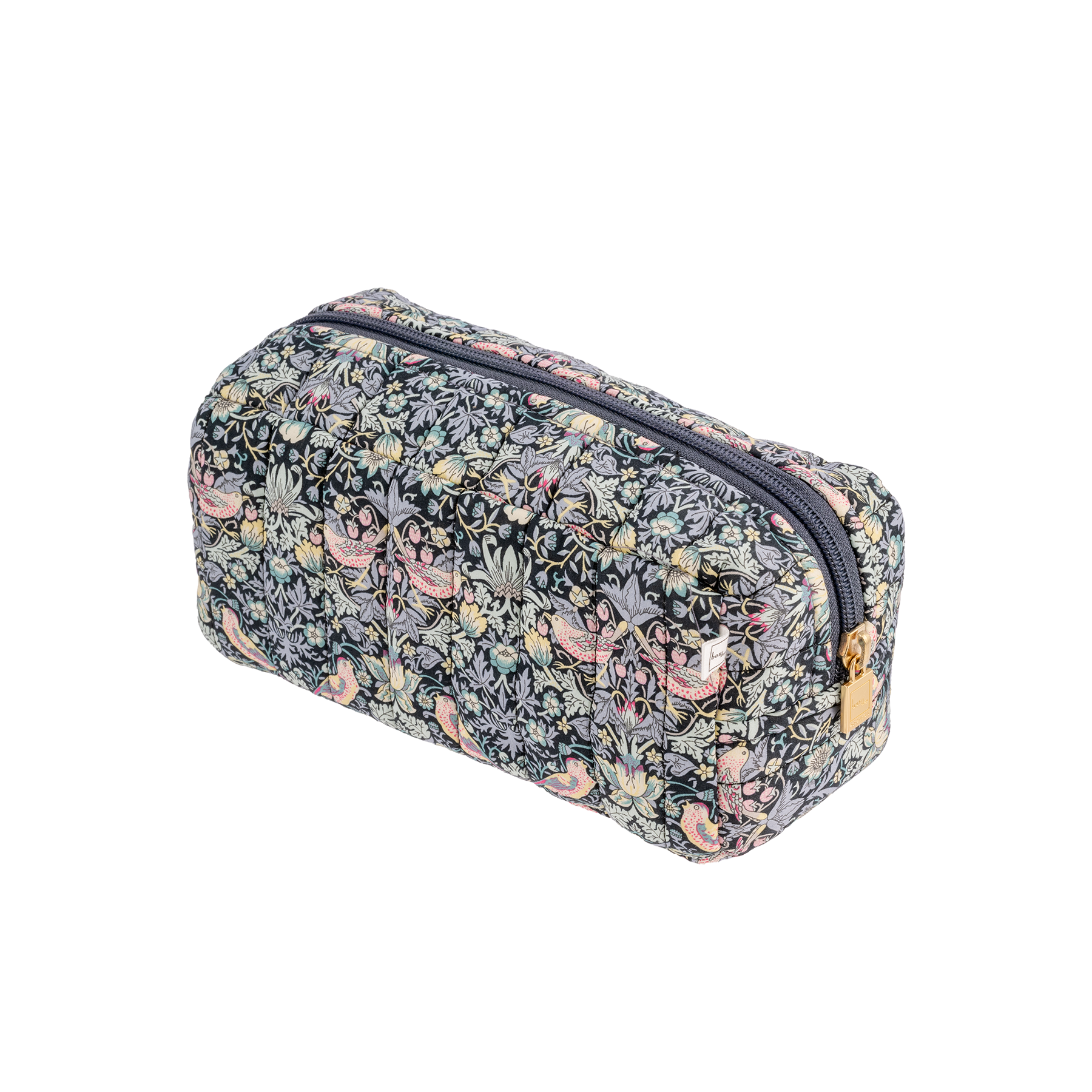 POUCH XS SQUARE MW LIBERTY STRAWBERRY THIEF BLACK from Bon Dep Essentials