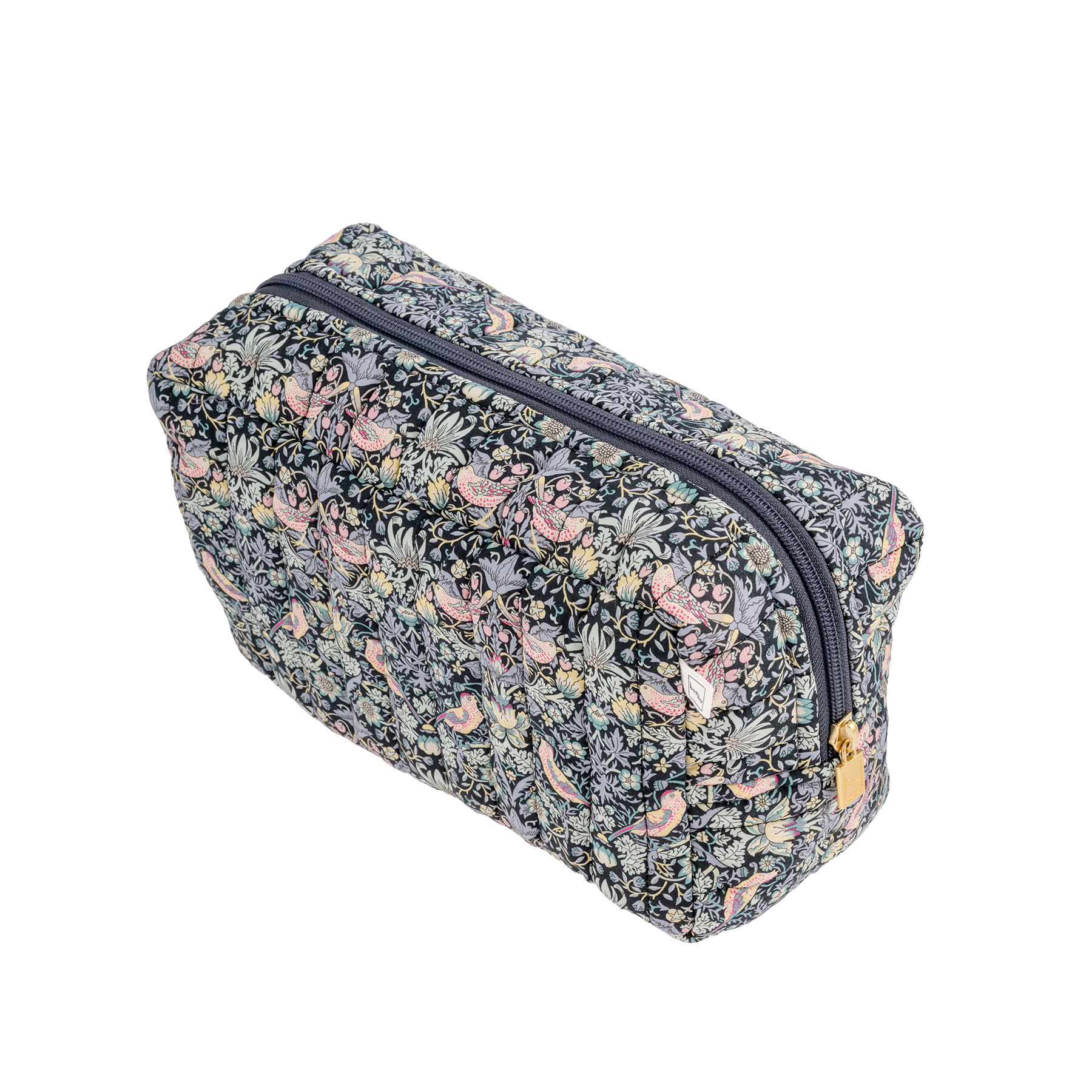 POUCH SQUARE MW LIBERTY STRAWBERRY THIEF BLACK from Bon Dep Essentials