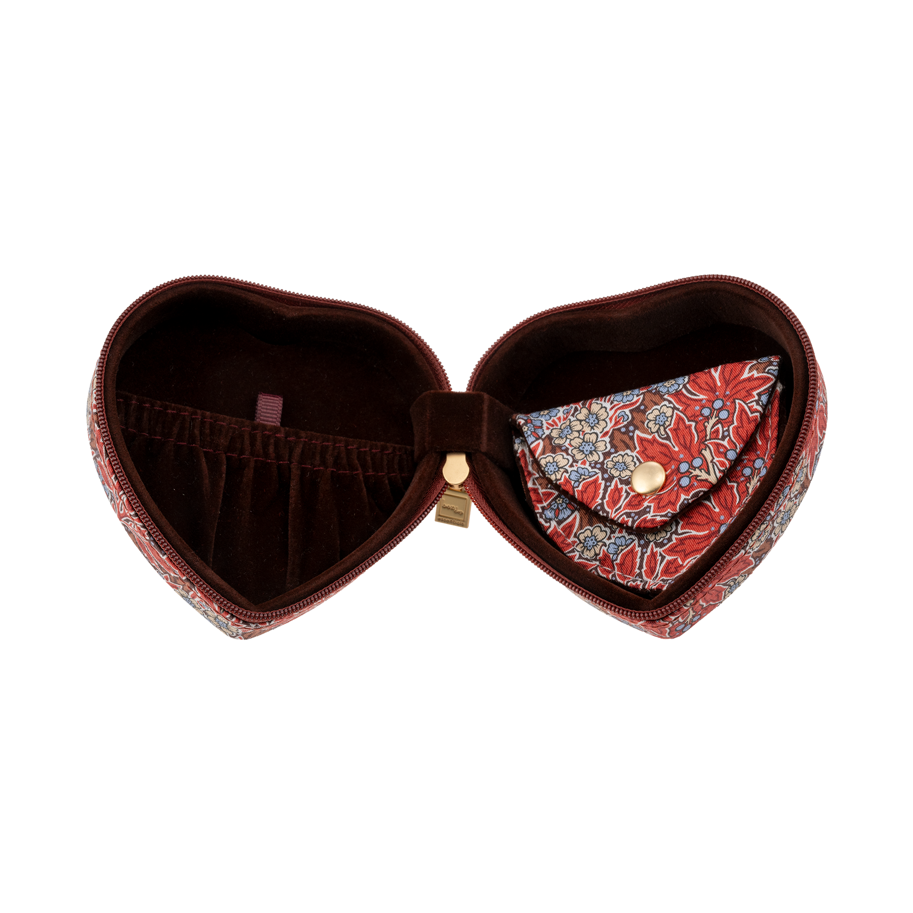 JEWELRY BOX HEART MW LIBERTY AUBREY FOREST RUST