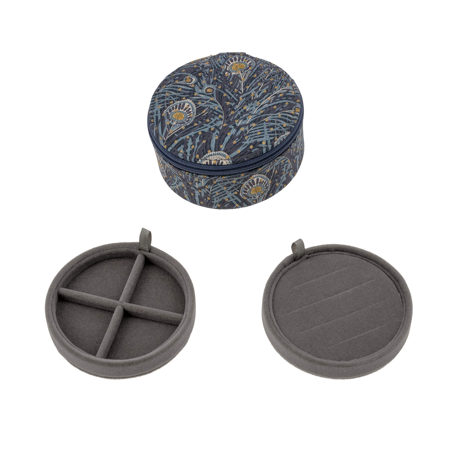 JEWELRY BOX ROUND MW LIBERTY QUEEN HERA SPOT