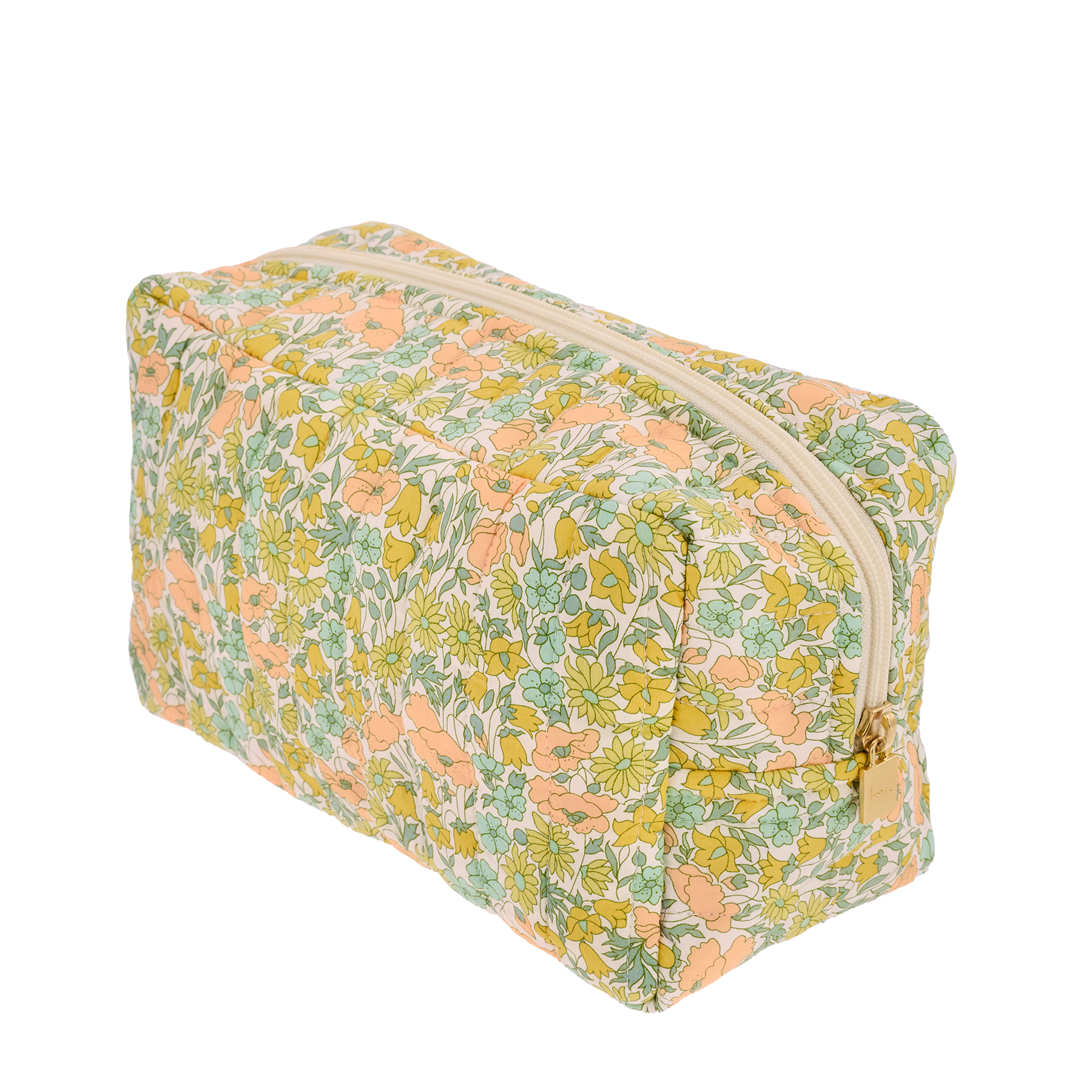 POUCH SQUARE MW LIBERTY POPPY DAISY PASTEL from Bon Dep Essentials