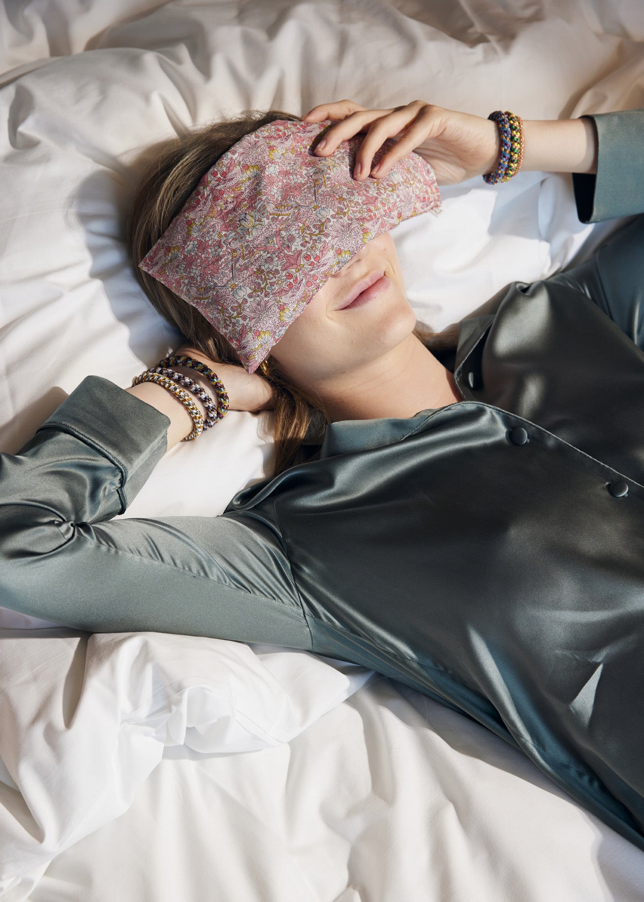 RELAXING EYEPILLOW MW LIBERTY STRAWBERRY PINK