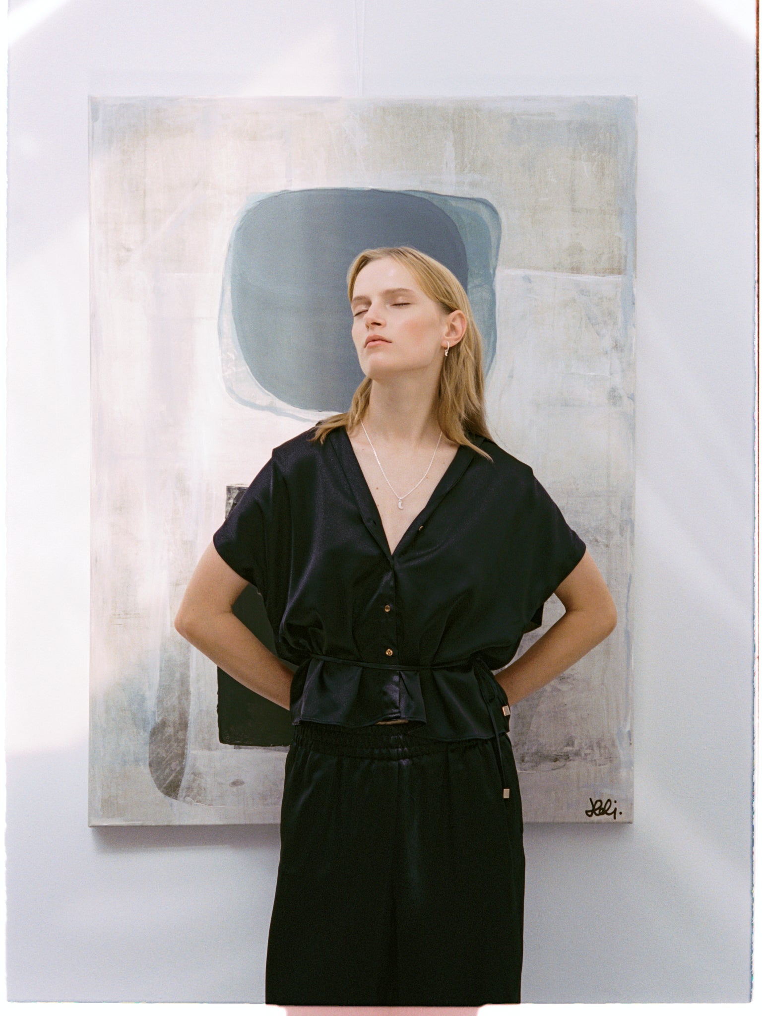 SILVER NECKLACE 50 CM