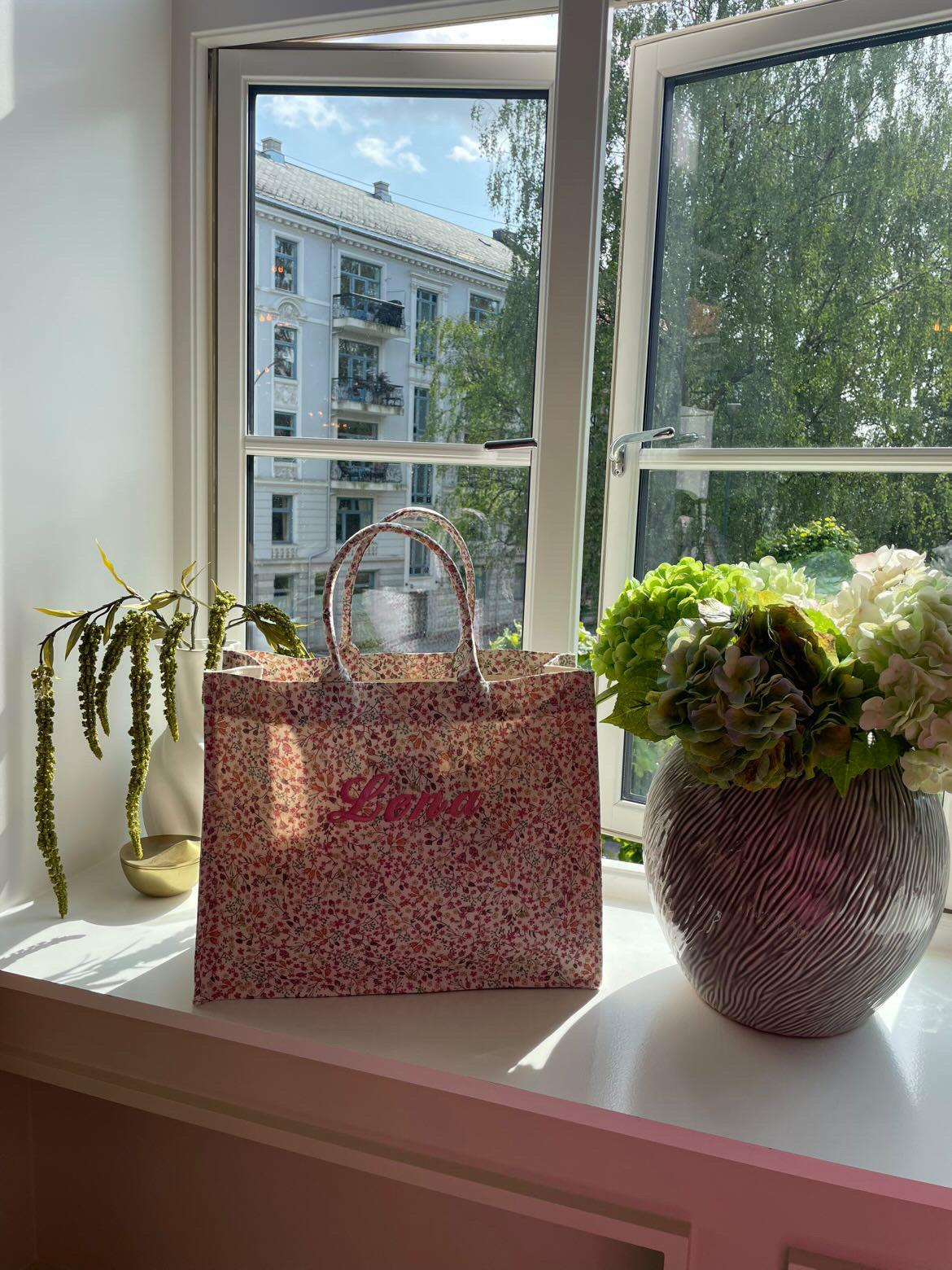 TOTE BAG MW LIBERTY DONNA LEIGH ORGANIC