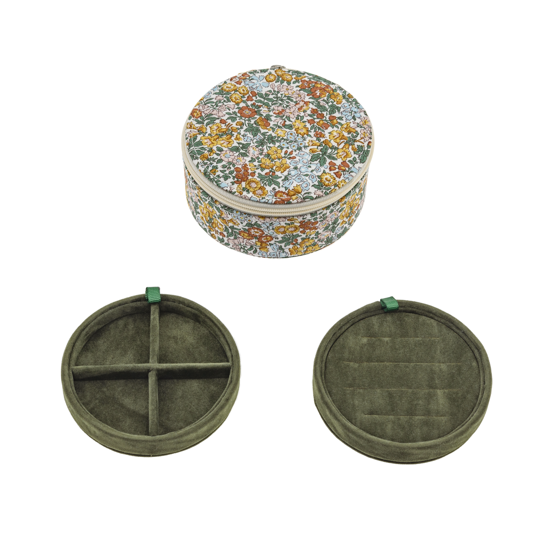 Image of Jewelry box round mw Liberty Penstemon Road from Bon Dep Essentials