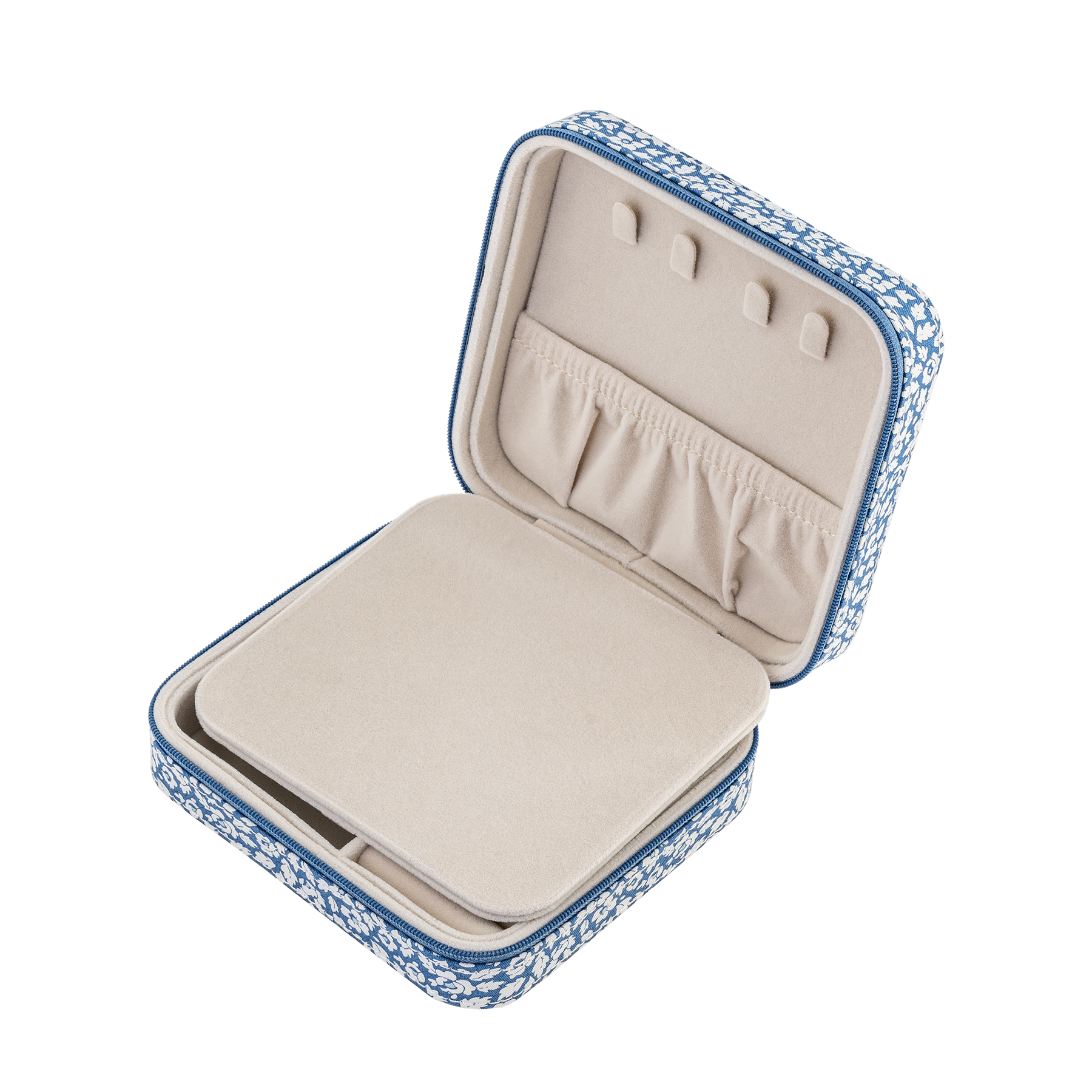 JEWELRY BOX OCTA MW LIBERTY FEATHER BLUE