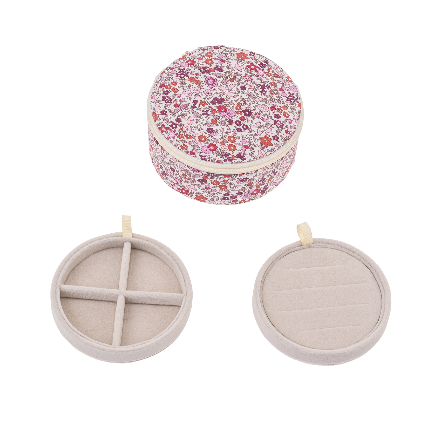 Image of Jewelry box round mw Liberty Ava Pink from Bon Dep Essentials