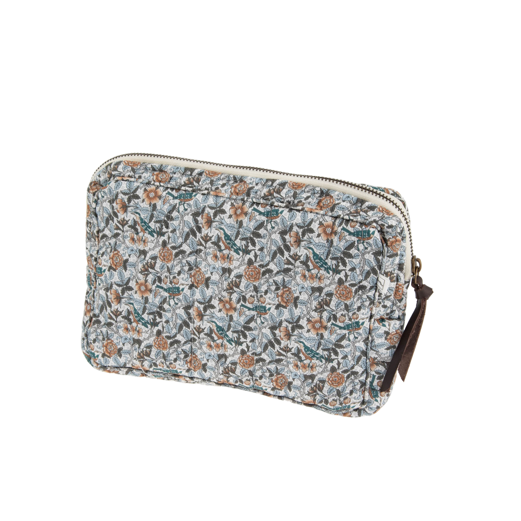 Image of Pouch small mw Liberty Strawberry Tree Blue from Bon Dep Essentials