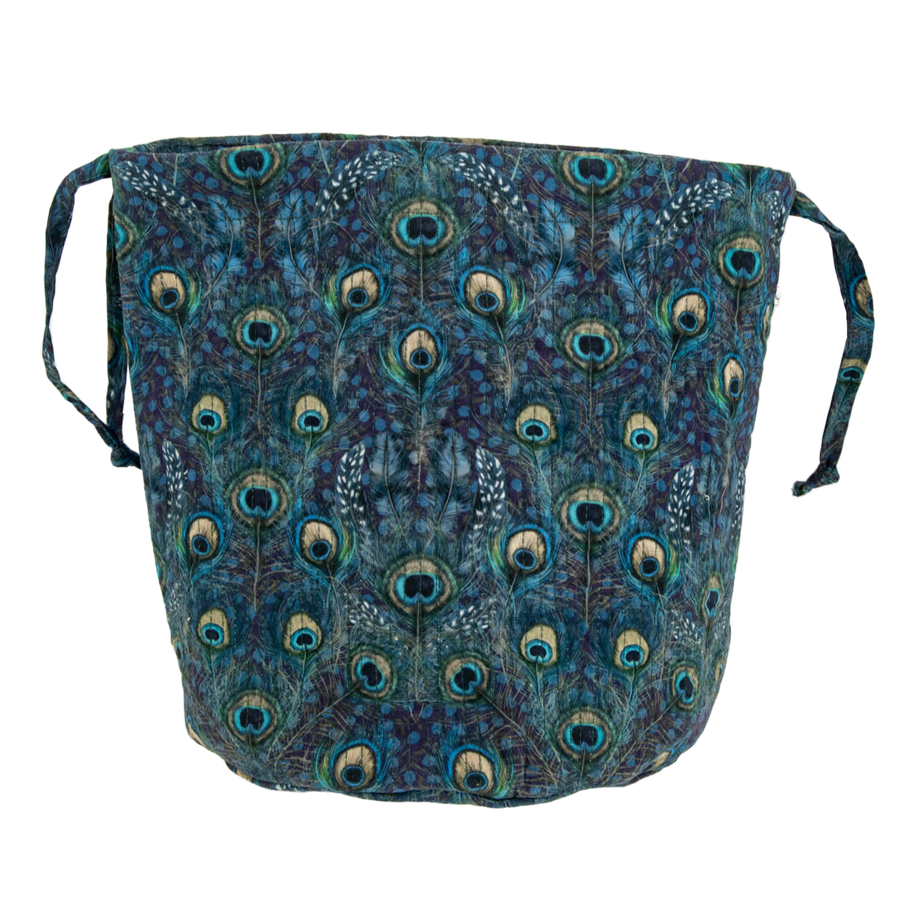 POUCH ROUND MW LIBERTY PEACOCK