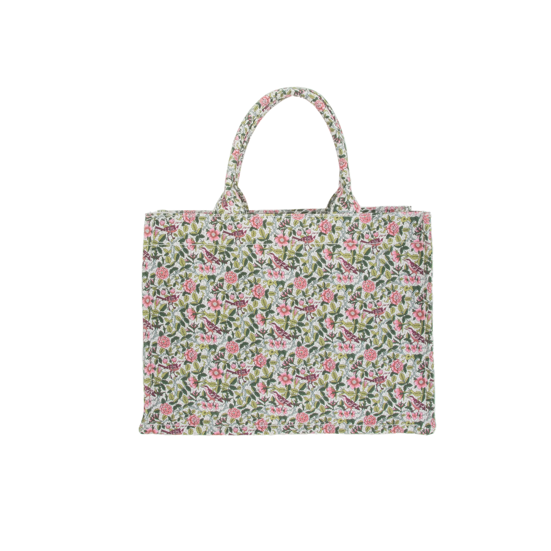 TOTE BAG MINI MW LIBERTY STRAWBERRY TREE GREEN