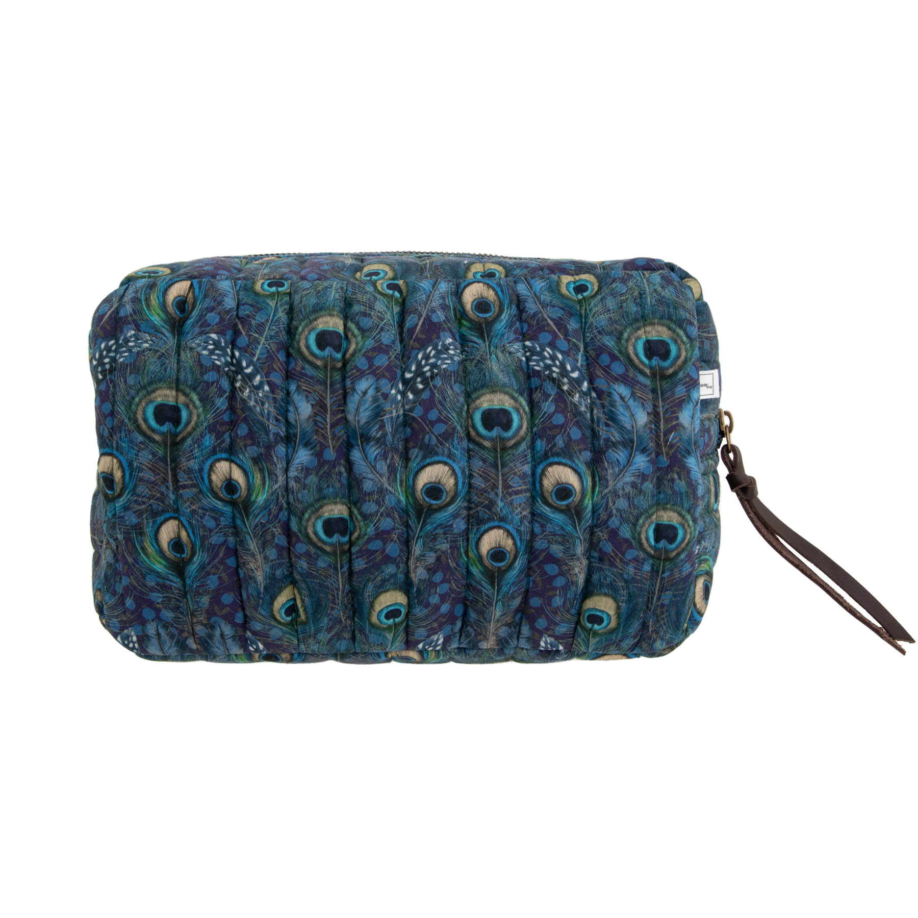 POUCH SQUARE MW LIBERTY PEACOCK