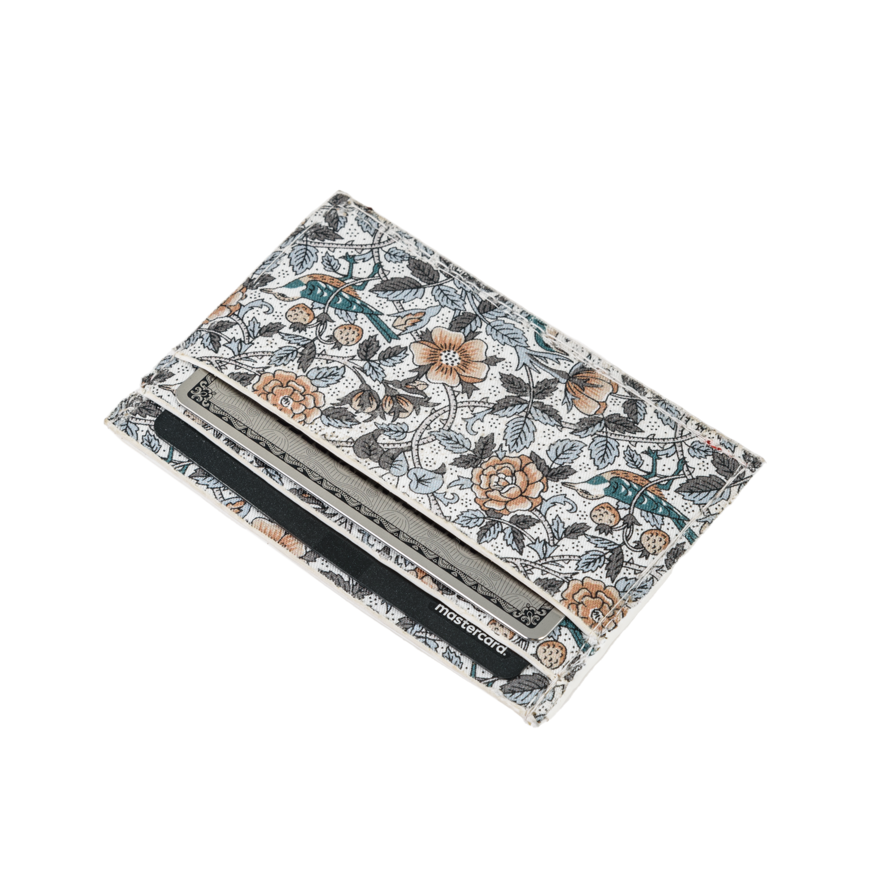 CARD HOLDER MW STRAWBERRY TREE BLUE