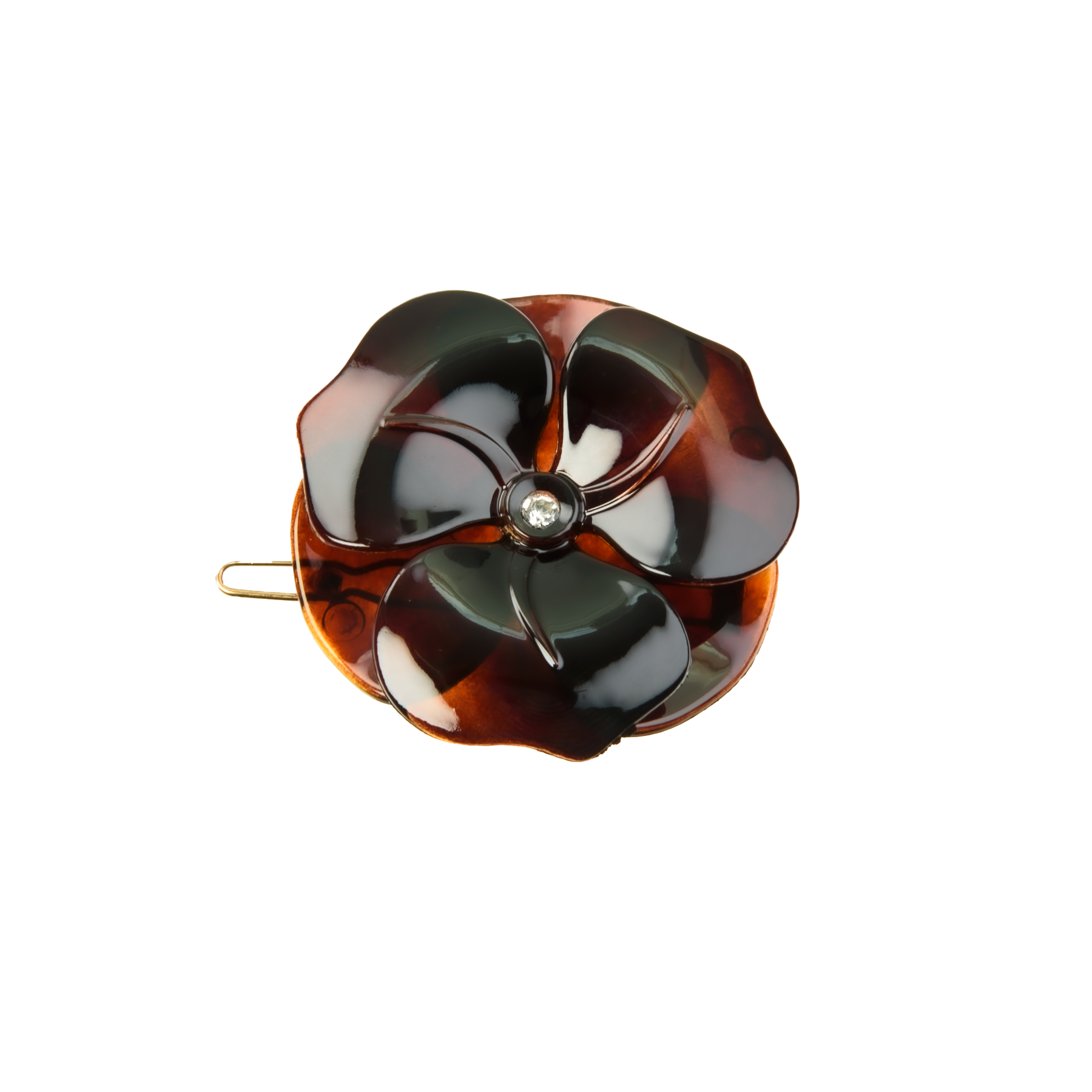 Image of Camelia clip Horn from Bon Dep Icons