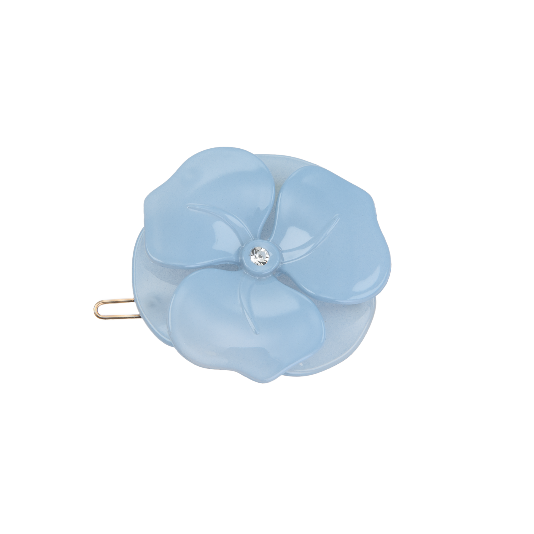 Image of Camelia clip Light blue from Bon Dep Icons