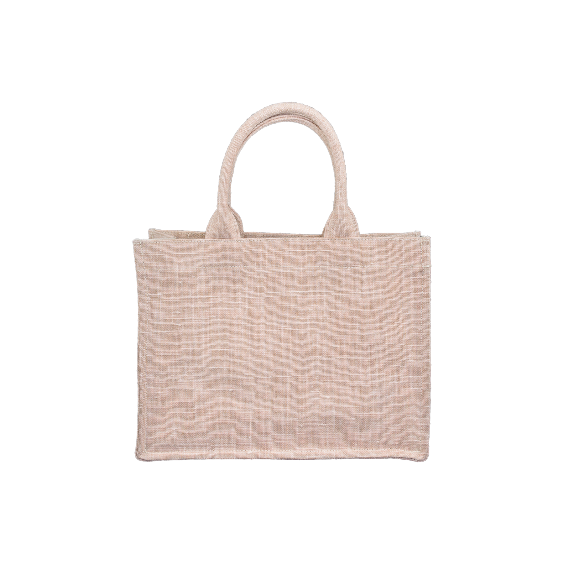TOTE BAG MINI BELGIAN LINEN PINK