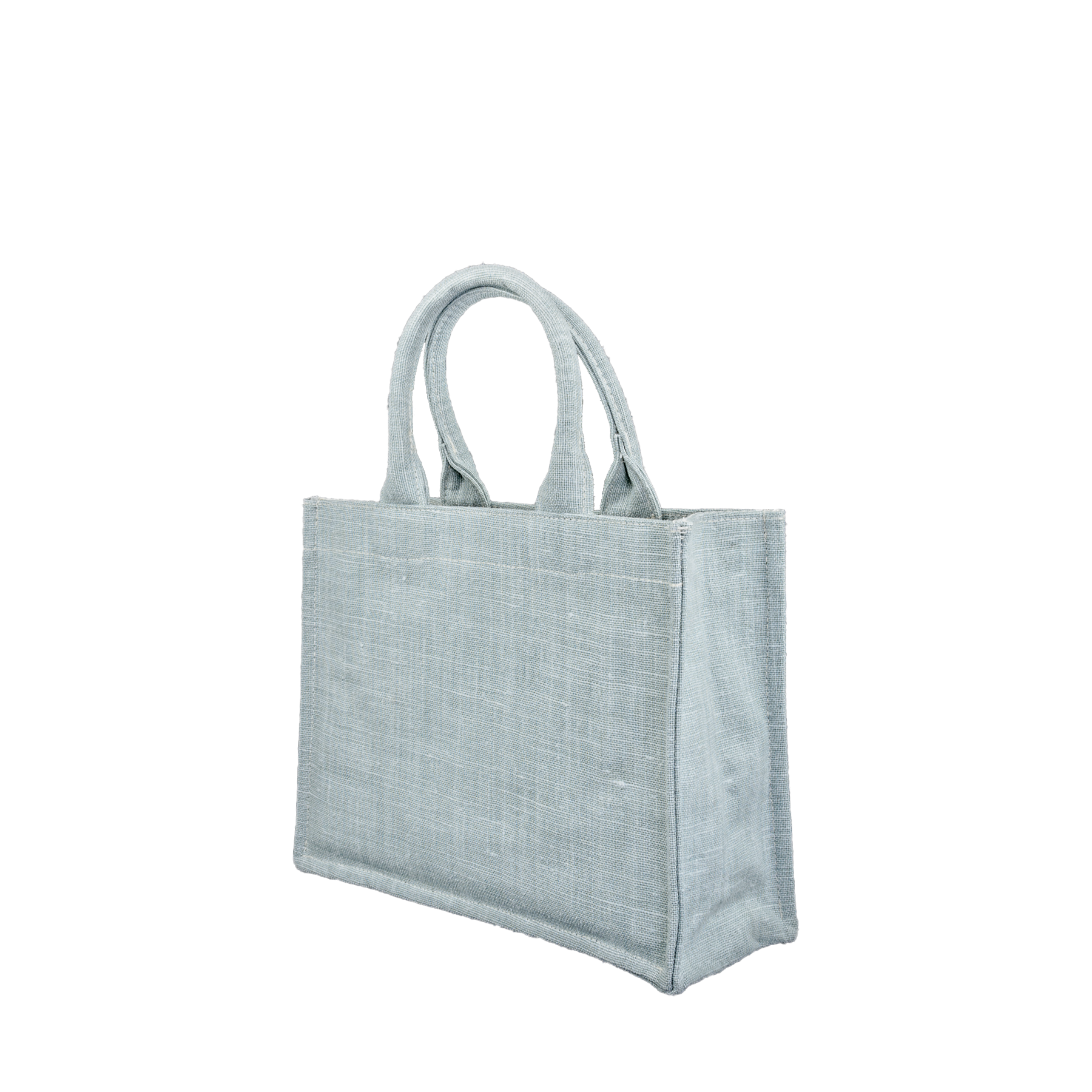 Image of Tote bag mini Belgian linen Mint from Bon Dep Essentials