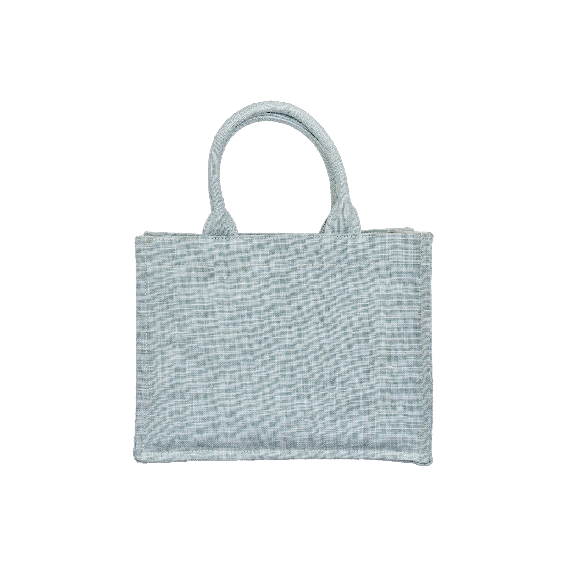 TOTE BAG MINI BELGIAN LINEN MINT