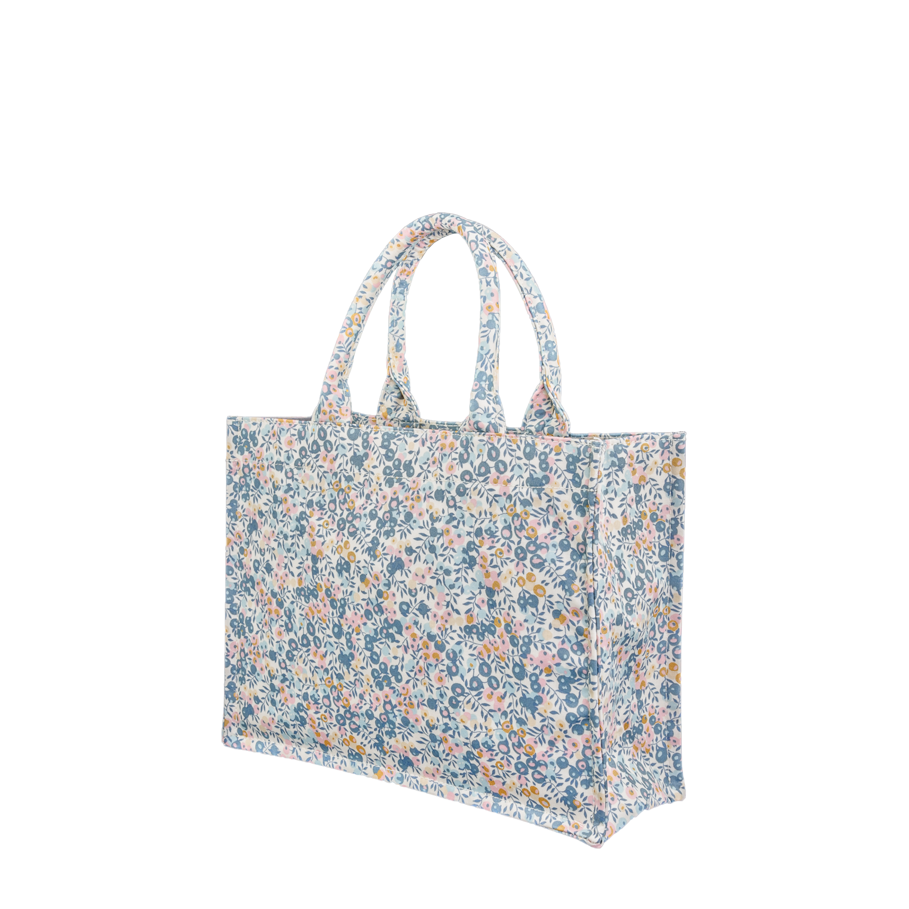 Image of Tote bag mini mw Liberty Wiltshire metalic from Bon Dep Essentials
