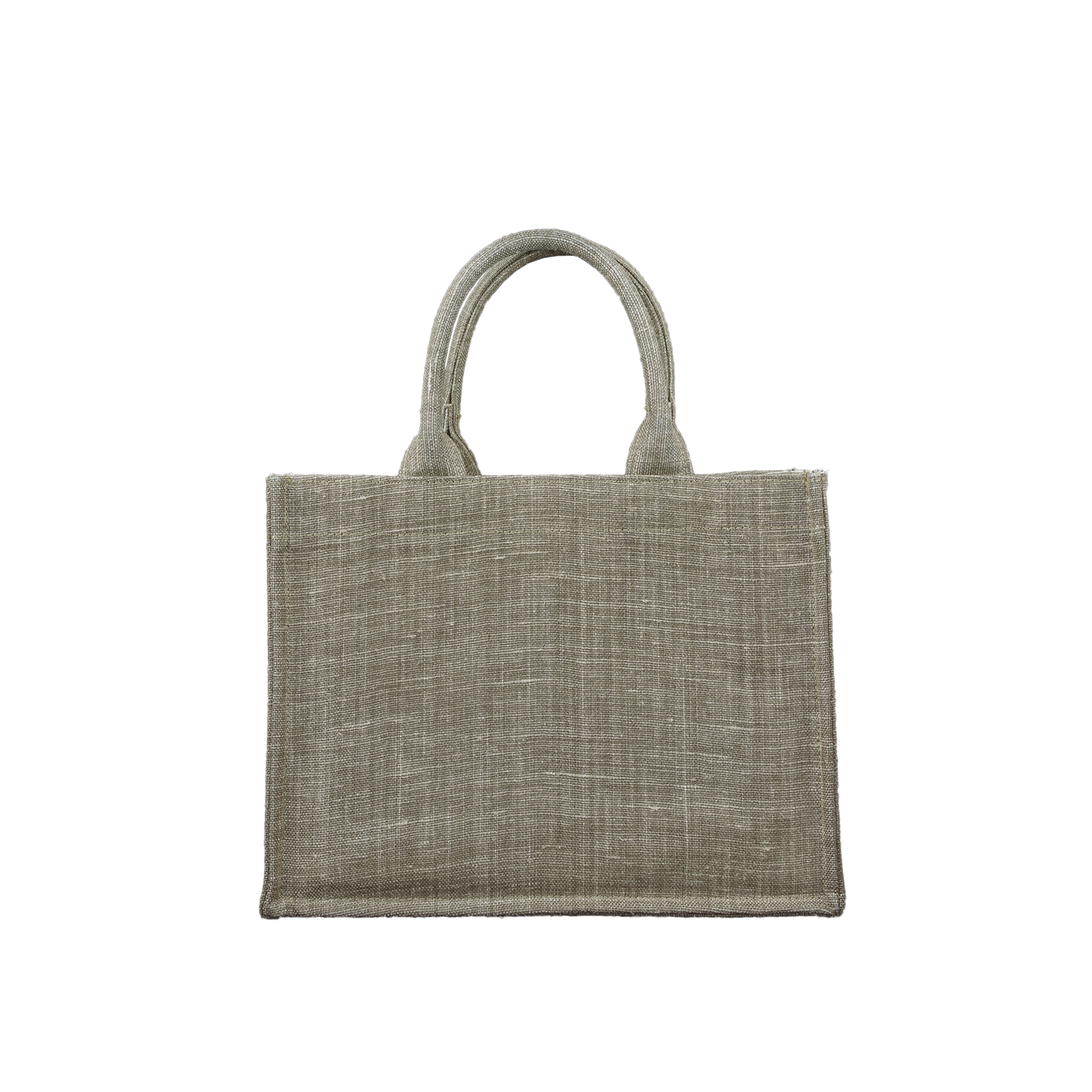TOTE BAG MINI BELGIAN LINEN TAUPE