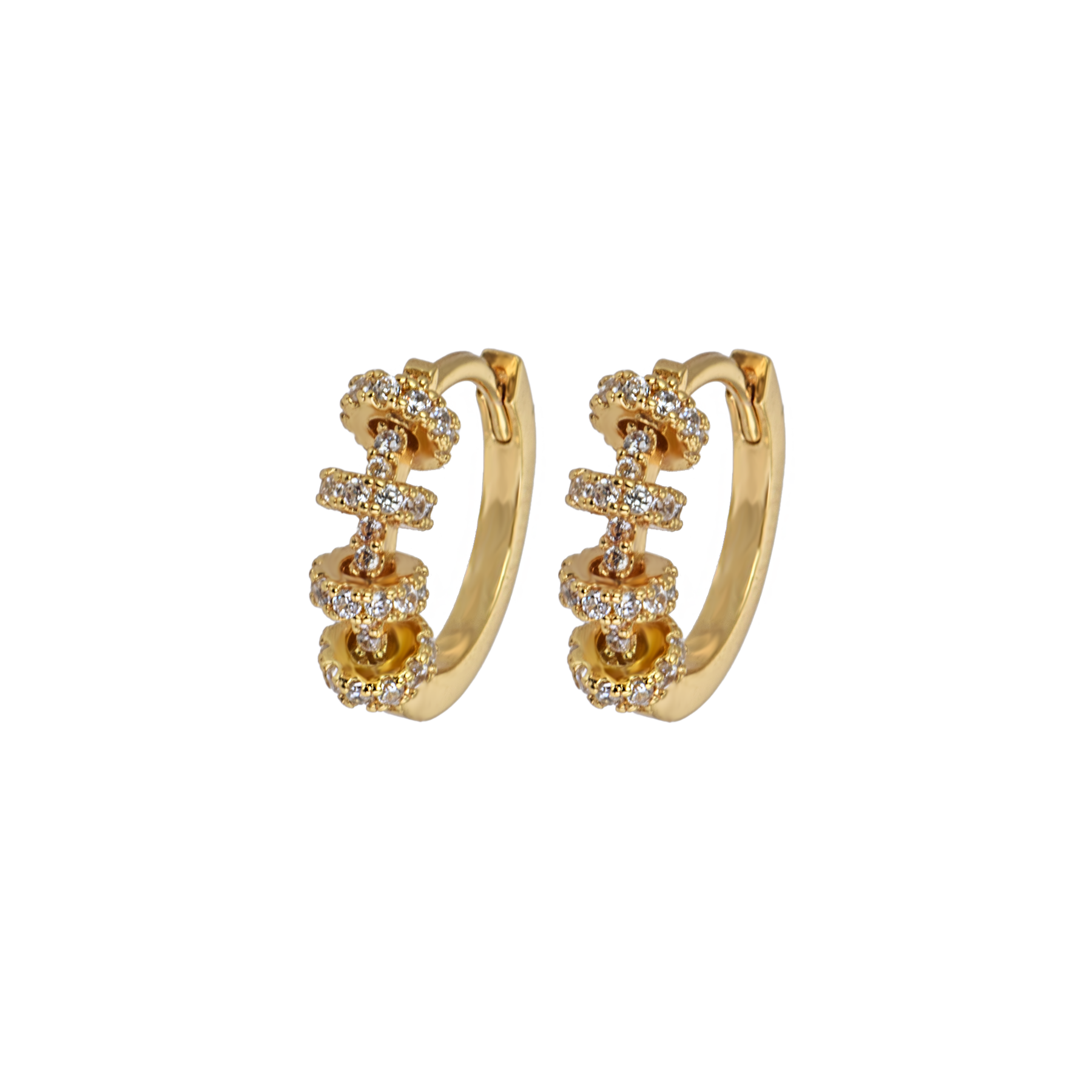 Image of Medium ring hoops from Emilia by Bon Dep