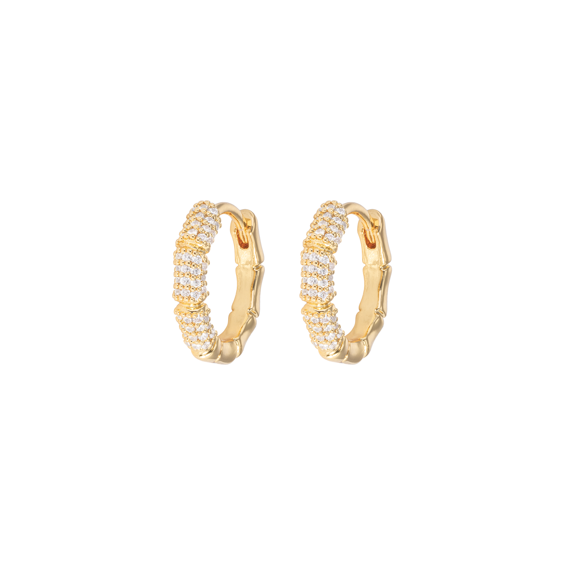 Image of Small Bamboo hoops from Emilia by Bon Dep